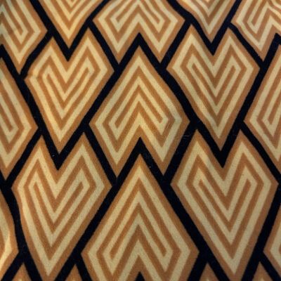 LulaRoe Black/Gold Leggings TC